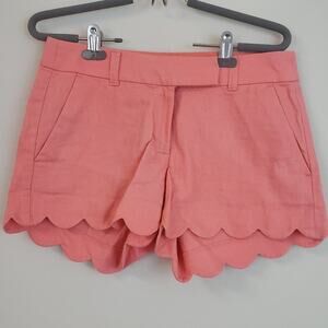 J. Crew Linen blend shorts sz 0